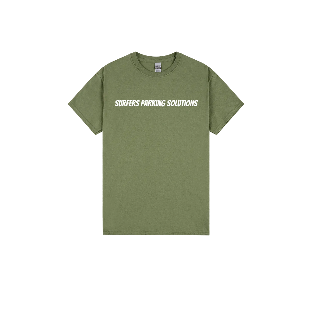 Military Green front flat lay