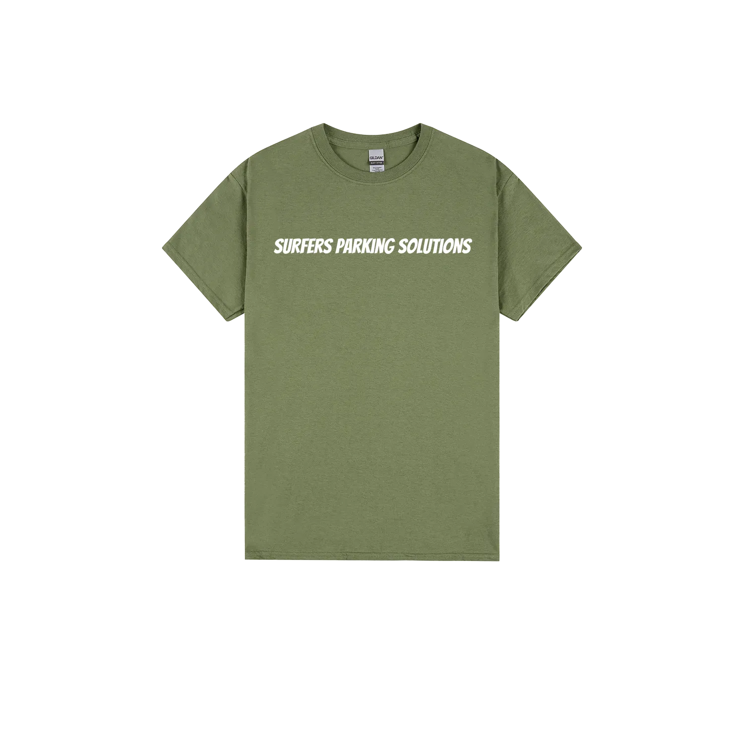 Military Green front flat lay